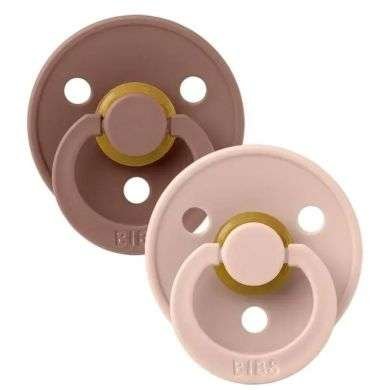 BIBS SET DE 2 SUCETTES WOODCHUCK BLUCH 0-6 MOIS