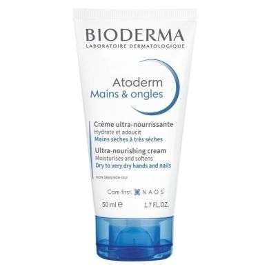 BIODERMA ATODERM MAINS ET ONGLES CREME ULTRA NOURISSANTE 50ML