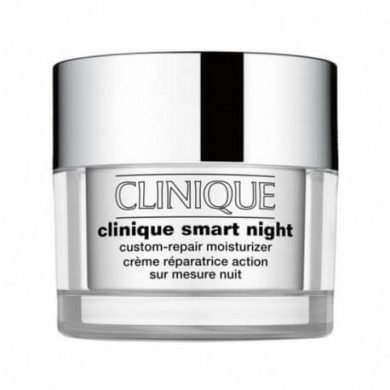 CLINIQUE SMART CREME REPARATRICE ACTION SUR MESURE NUIT PEAUX SECHES A MIXTES 50ML