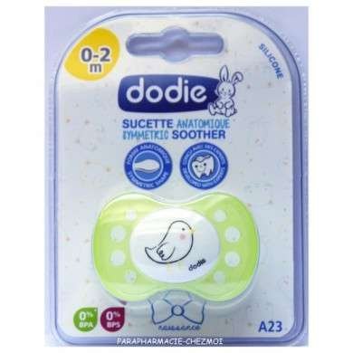 DODIE SUC ANATOMIQUE 0-2M A23 DES LA NAISSANCE MIXTE