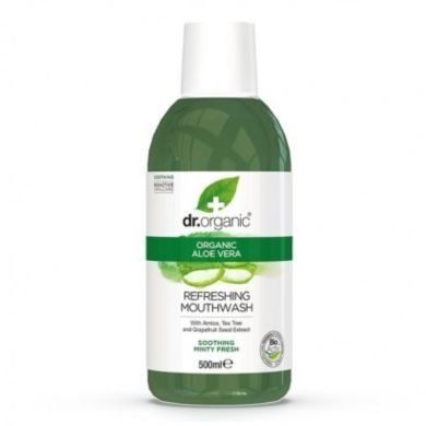 DR ORGANIC BAIN DE BOUCHE A L'ALOE VERA 500 ML