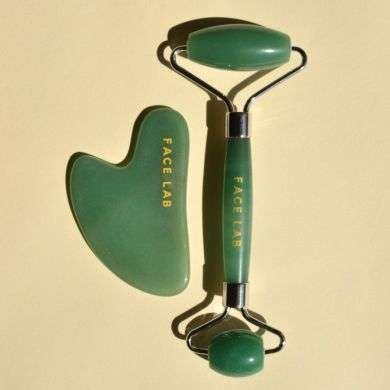 FACELAB ROLLER + GUASHA GREEN AVENTURINE