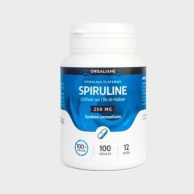 GPH SPIRULINE 250 MG 100 GELULES