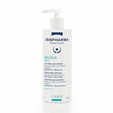 ISISPHARMA Secalia Lait Emollient Intense Ultra Peaux Tres Seches 400ml