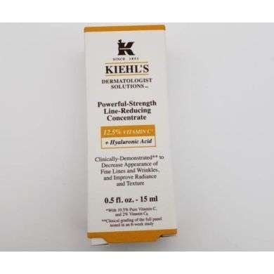 KIEHLS Powerful-Strength Line-Reducing Concentrate Serum 0.5oz /15 ml