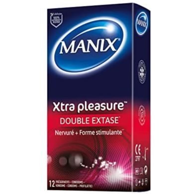 MANIX XTRA PLEASURE 12 PRESERVATIFS