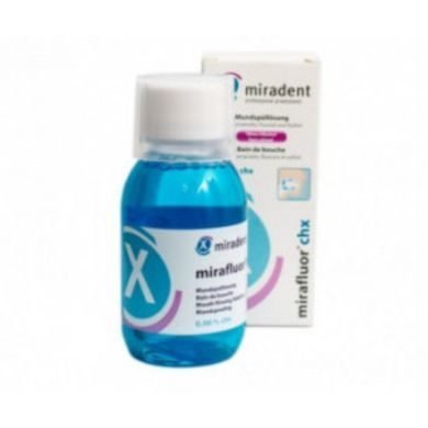 MIRADENT MIRAFLUOR CHX BAIN DE BOUCHE 100 ML