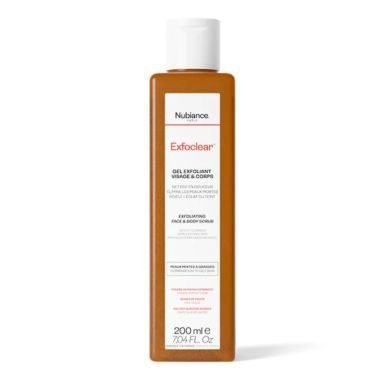 NUBIANCE EXFOCLEAR GEL EXFOLIANT VISAGE ET CORPS 200ML
