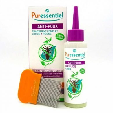 PURESSENTIEL ANTI POUX LOTION 100 ML + PEIGNE
