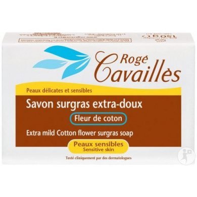ROGE CAVAILLES SAVON EXTRA DOUX FLEUR DE COTON 250G