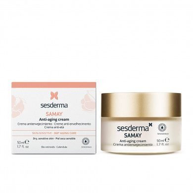 SESDERMA SAMAY CREME ANTI-AGE PEAUX SENSIBLES 50 ML